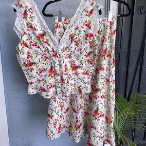 Rouje Floral Lace Vintage Dress